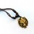 Colier barbati cu medalion cap de lup bronz 115701
